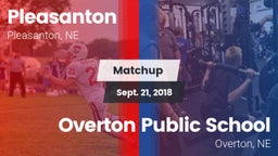 Matchup: Pleasanton vs. Overton Public School 2018