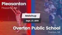 Matchup: Pleasanton vs. Overton Public School 2019