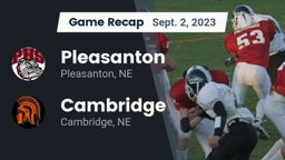 Recap: Pleasanton  vs. Cambridge  2023