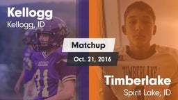 Matchup: Kellogg vs. Timberlake  2016