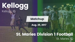 Matchup: Kellogg vs. St. Maries Division 1 Football 2017