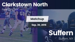 Matchup: Clarkstown North vs. Suffern  2016