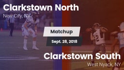 Matchup: Clarkstown North vs. Clarkstown South  2018