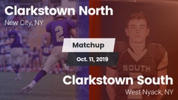 Matchup: Clarkstown North vs. Clarkstown South  2019
