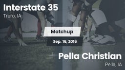 Matchup: Interstate 35 vs. Pella Christian  2016
