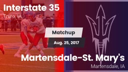 Matchup: Interstate 35 vs. Martensdale-St. Mary's  2017
