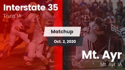Matchup: Interstate 35 vs. Mt. Ayr  2020