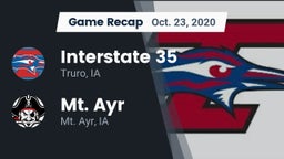 Recap: Interstate 35  vs. Mt. Ayr  2020