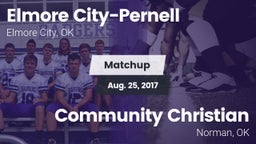 Matchup: Elmore City-Pernell vs. Community Christian  2017