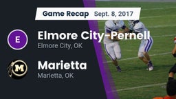 Recap: Elmore City-Pernell  vs. Marietta  2017