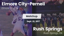 Matchup: Elmore City-Pernell vs. Rush Springs  2017