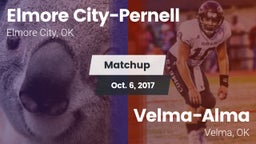 Matchup: Elmore City-Pernell vs. Velma-Alma  2017