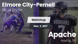 Matchup: Elmore City-Pernell vs. Apache  2017