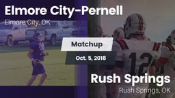 Matchup: Elmore City-Pernell vs. Rush Springs  2018