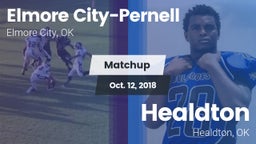 Matchup: Elmore City-Pernell vs. Healdton  2018