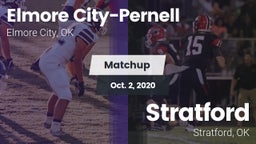 Matchup: Elmore City-Pernell vs. Stratford  2020
