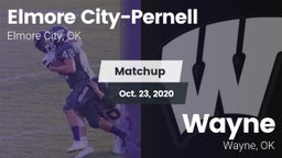 Matchup: Elmore City-Pernell vs. Wayne  2020