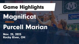 Magnificat  vs Purcell Marian  Game Highlights - Nov. 25, 2023