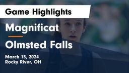 Magnificat  vs Olmsted Falls  Game Highlights - March 15, 2024