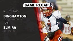 Recap: Binghamton  vs. Elmira  2015