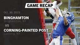 Recap: Binghamton  vs. Corning-Painted Post  2015