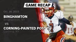 Recap: Binghamton  vs. Corning-Painted Post  2015