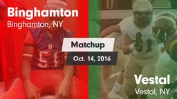 Matchup: Binghamton vs. Vestal  2016