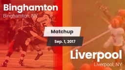 Matchup: Binghamton vs. Liverpool  2017