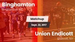 Matchup: Binghamton vs. Union Endicott 2017