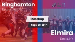 Matchup: Binghamton vs. Elmira  2017