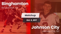 Matchup: Binghamton vs. Johnson City  2017