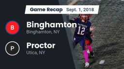 Recap: Binghamton  vs. Proctor  2018