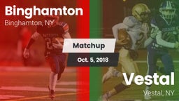 Matchup: Binghamton vs. Vestal  2018