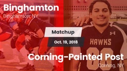 Matchup: Binghamton vs. Corning-Painted Post  2018