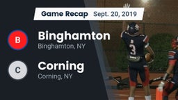 Recap: Binghamton  vs. Corning  2019