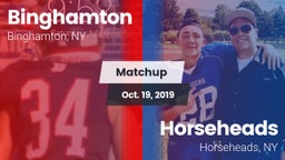 Matchup: Binghamton vs. Horseheads  2019