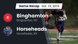 Recap: Binghamton  vs. Horseheads  2019