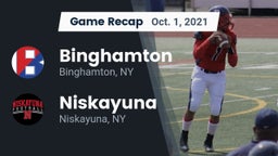 Recap: Binghamton  vs. Niskayuna  2021