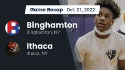 Recap: Binghamton  vs. Ithaca  2022