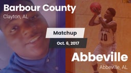 Matchup: Barbour County vs. Abbeville  2017