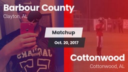 Matchup: Barbour County vs. Cottonwood  2017