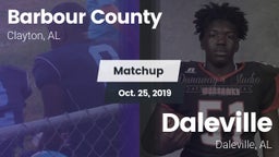Matchup: Barbour County vs. Daleville  2019