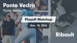 Matchup: Ponte Vedra High vs. Ribault  2016