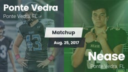 Matchup: Ponte Vedra High vs. Nease  2017