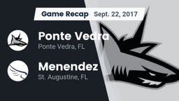 Recap: Ponte Vedra  vs. Menendez  2017