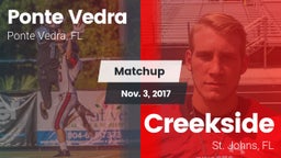 Matchup: Ponte Vedra High vs. Creekside  2017