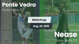 Matchup: Ponte Vedra High vs. Nease  2018