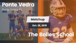 Matchup: Ponte Vedra High vs. The Bolles School 2018