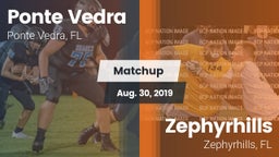 Matchup: Ponte Vedra High vs. Zephyrhills  2019