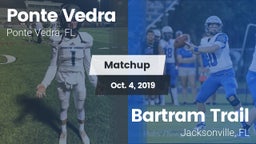 Matchup: Ponte Vedra High vs. Bartram Trail  2019